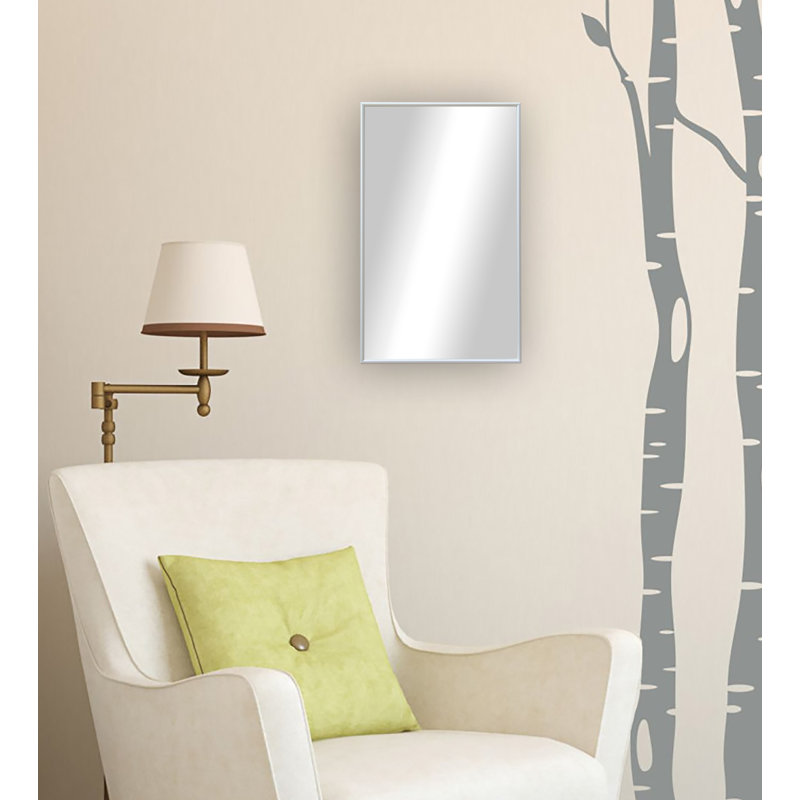 Derosier Metal Rectangle Wall Mirror, 30.6" H x 18.6" W