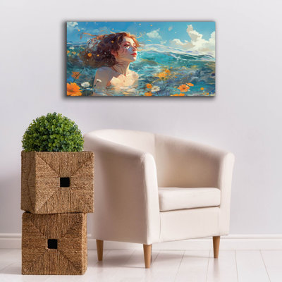 «Summer Bliss» par Cameron Gray, art mural sur toile