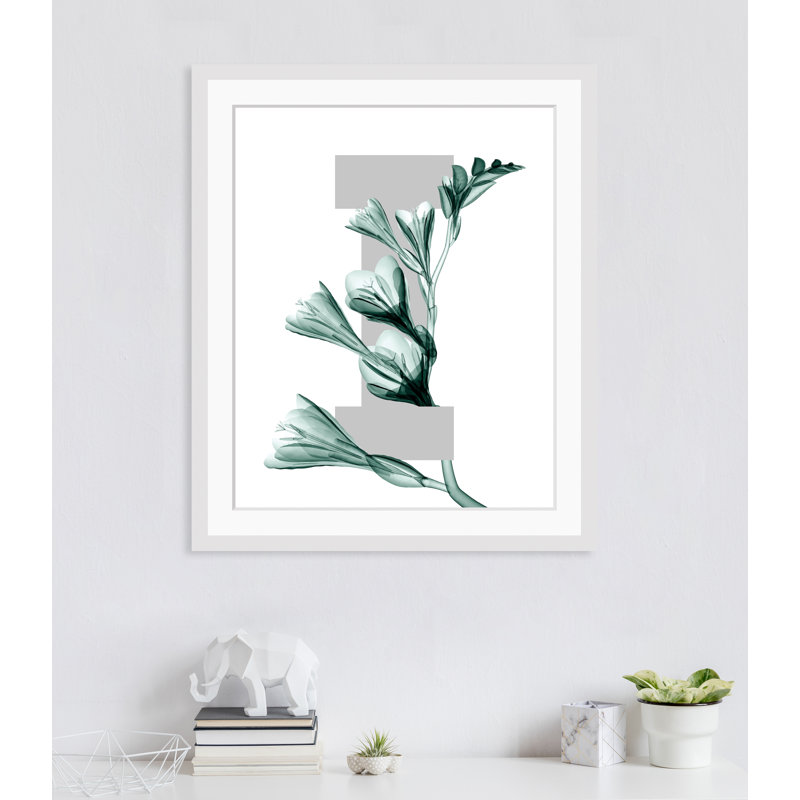 Letter I - Single Picture Frame Print