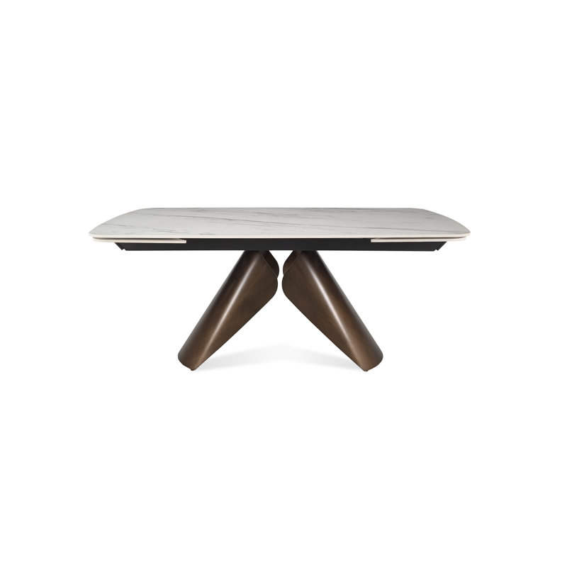 Perge Extendable Table, Snow