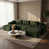 Chenille verte