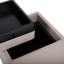 Repose-pieds carré en similicuir de 18 po Motto-908934456