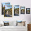 «Wooden Gateway to Old Church», reproduction de cadre photo sur toile-777360951-777360952