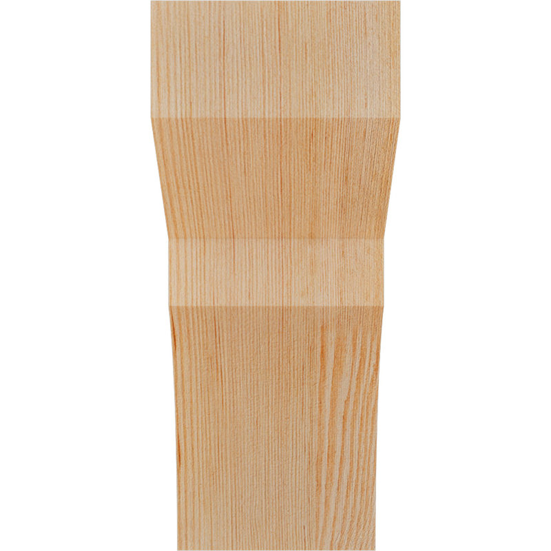 Corbeau Monterey, H 10 po x l 4 po x P 10 po, Sapin de Douglas, Sciage brut