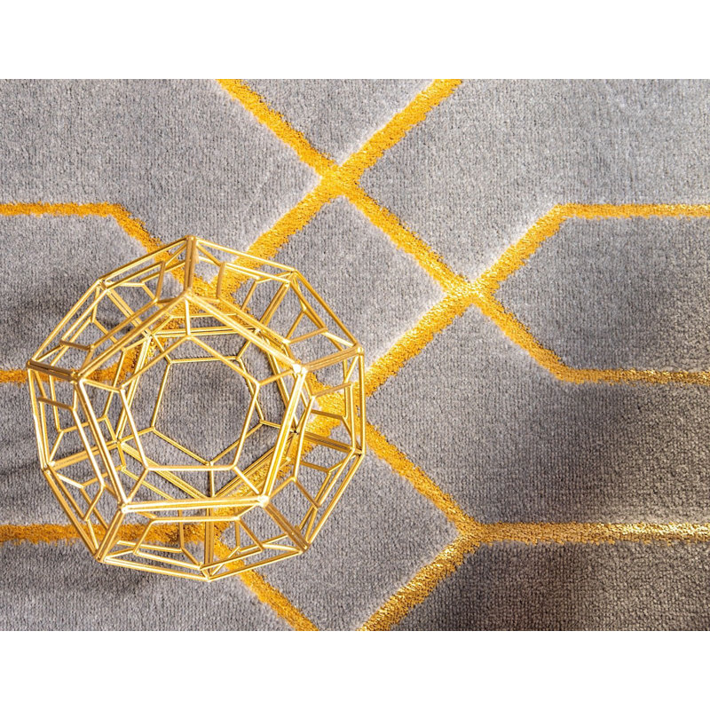 Corando Abstract Indoor Rug, Rectangle 5' x 8'