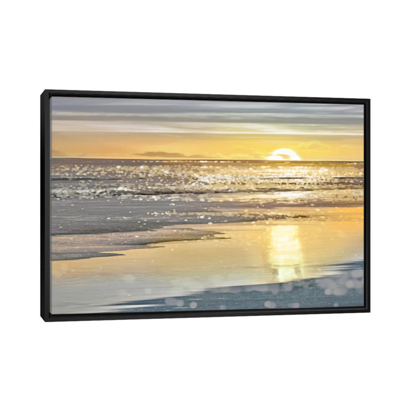 «That Sunset Moment» par Kate Carrigan, reproduction d'art sur toile tendue, H 32 po x l 48 po x P 1,5 po