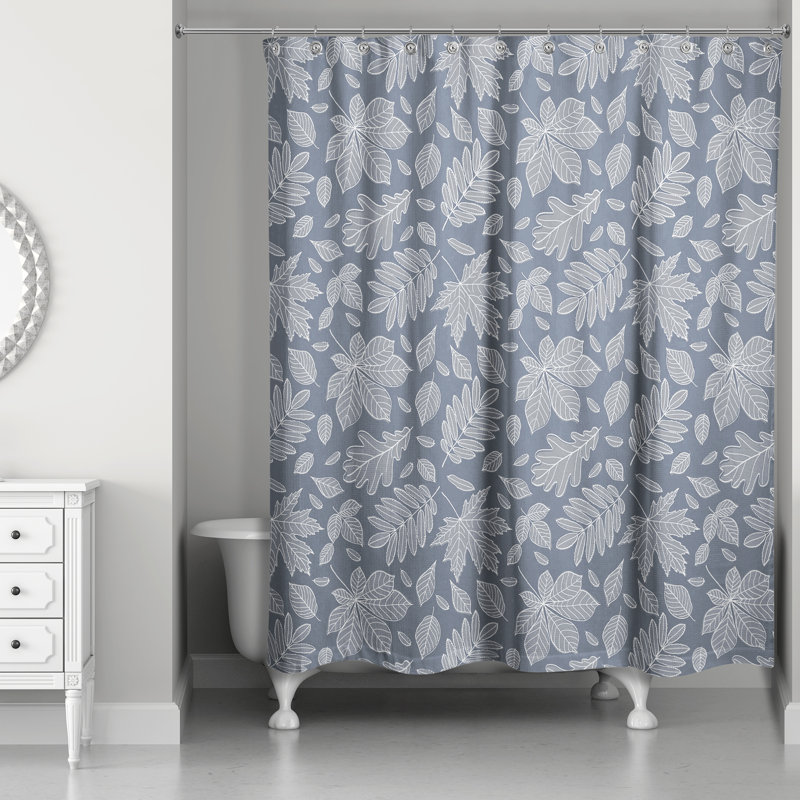 Rideau de douche Ritchy, Bleu