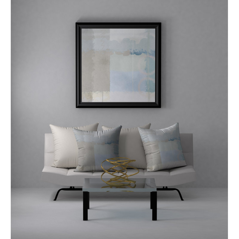 Housse de coussin décorative carrée préférée et insert, 20 po X 20 po
