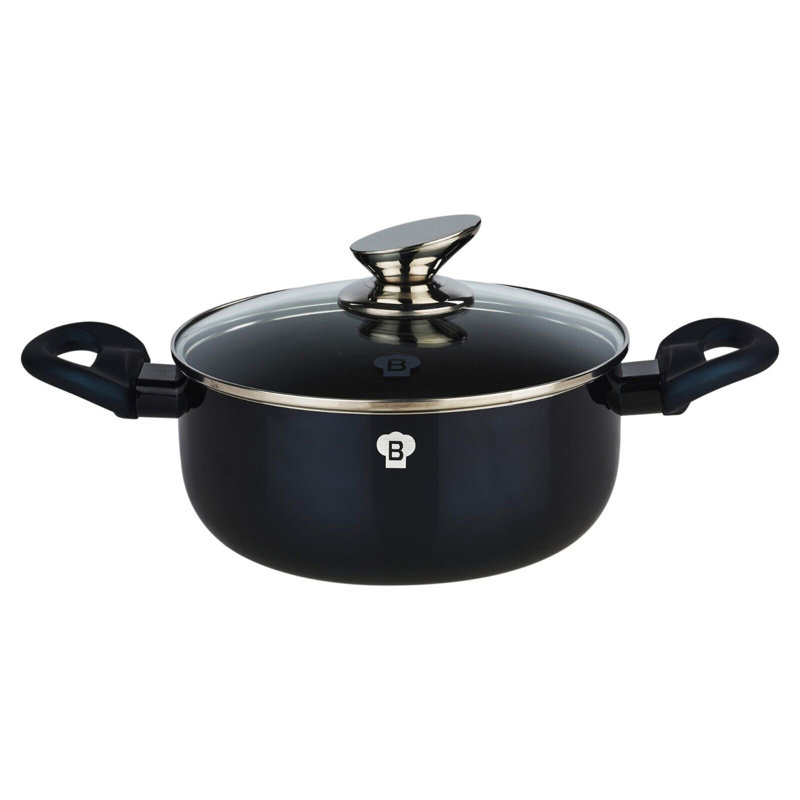 5 - Piece Almunium Cookware Set, Aquamarine