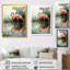 Décoration murale Cornella Flamingo In The Marsh IV - Flamingo-9550487-9550473-9550464