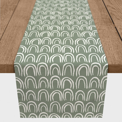Maribeth Geometric Table Runner