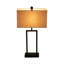 Lampe de table Latitude Run® Simplicity, design minimaliste chic, base rectangulaire, parfaite pour les espaces de vie