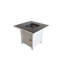 Table de foyer en acier au propane / gaz naturel de 30 pouces