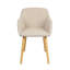 Upholstered Armchair-1285875873