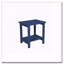 Ensemble de chaise longue surdimensionnée 3 pièces avec table d'appoint, roues et porte-gobelet-556708977