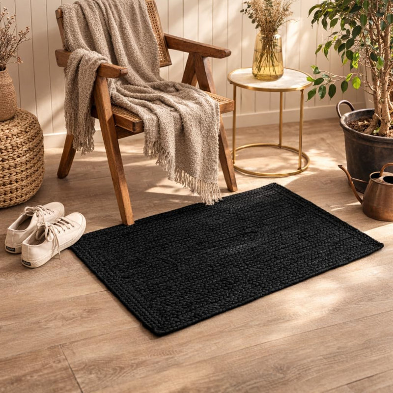 Braided Constantine | 2' x 3' | Black