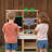 Teamson Kids Clover Wooden Mud Kitchen With Water Station And Chalkboard