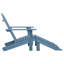 Chaise Adirondack de patio avec repose-pieds Wakarusa-96433963