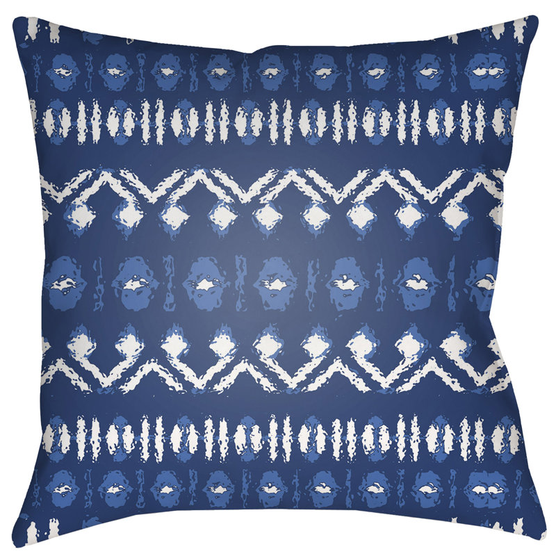 Coussin décoratif d'intérieur/d'extérieur, H 18 po x l 18 po x P 4 po