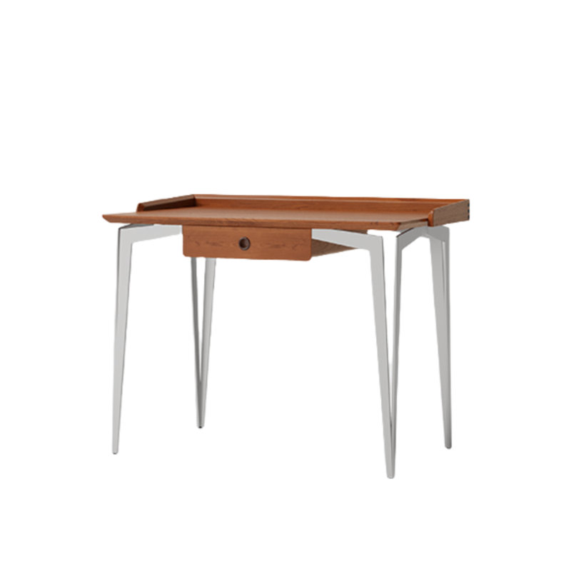 Bureau de style nordique, H 29,53 po x l 37,4 po x P 21,65 po 
