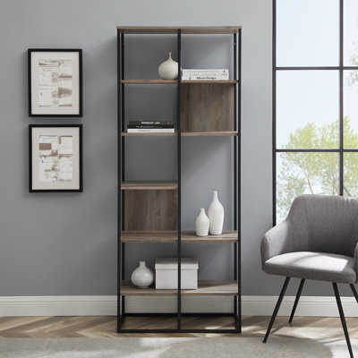 Monessen 177.8cm H Iron Etagere Bookcase