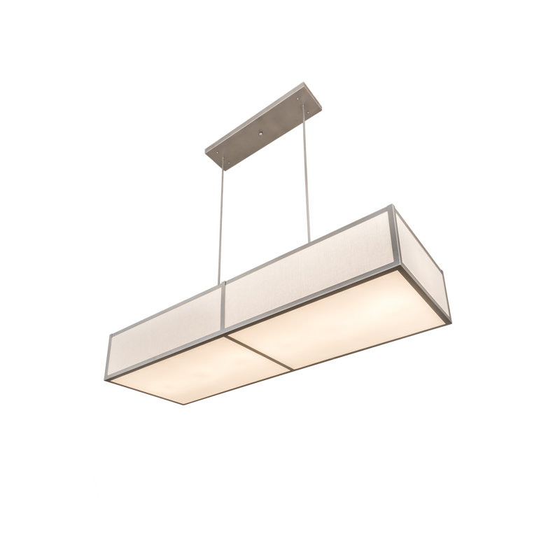 Luminaire suspendu linéaire unique à 6 lumières Gaibriel