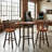 Fireside Lodge Hickory Log Round Pub Table - 32-inch - Natural - Armor-1245452956-1245452946
