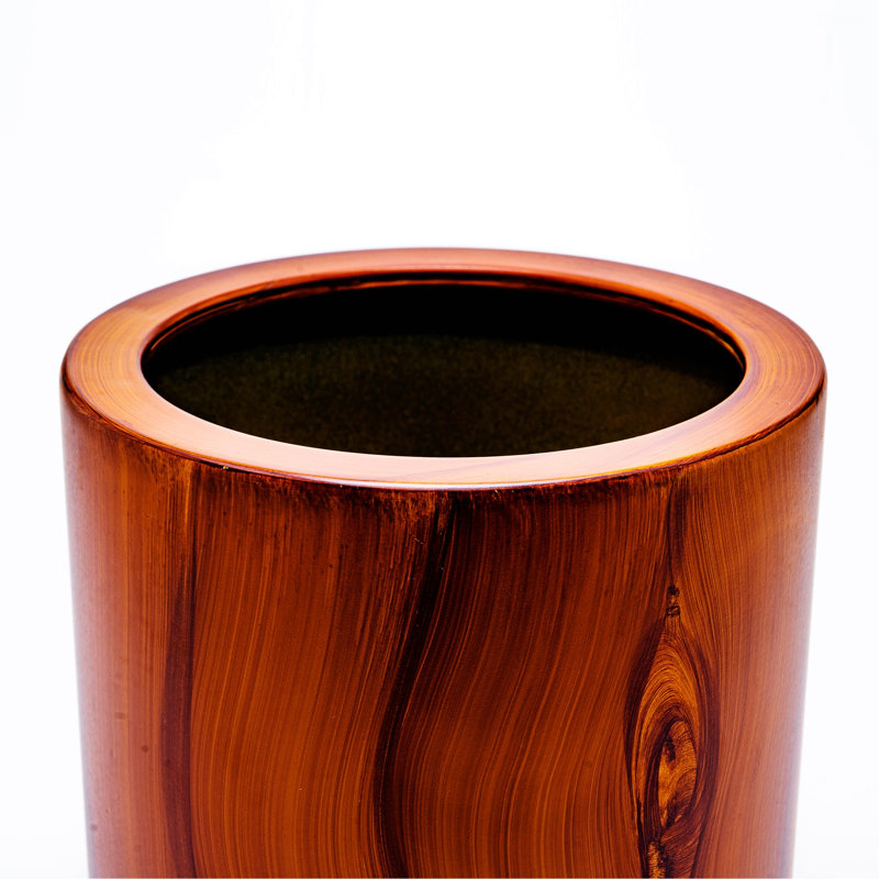 Pot à fleurs en plastique de style moderne avec arrosage automatique