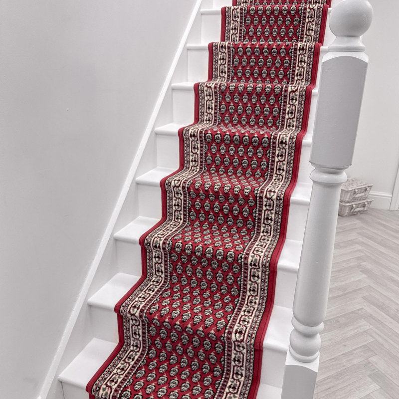 Stair Runner Oriental Area Rug, Stair Runner 60 x 480 cm