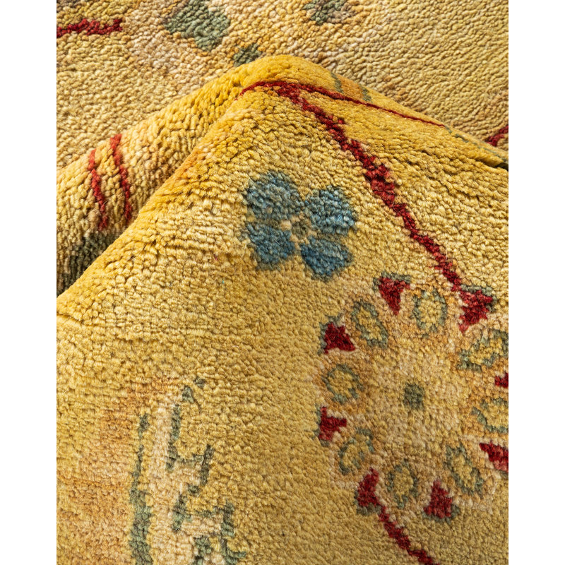 Rinyah One-of-a-Kind 9' 3" X 12' 5" Hand Knotted Area Rug