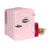 Nostalgia Retro 6-can Display Fridge & Heater - Pink