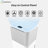Edendirect 30 Pints Console Dehumidifier for Rooms up to 200 Cubic Feet