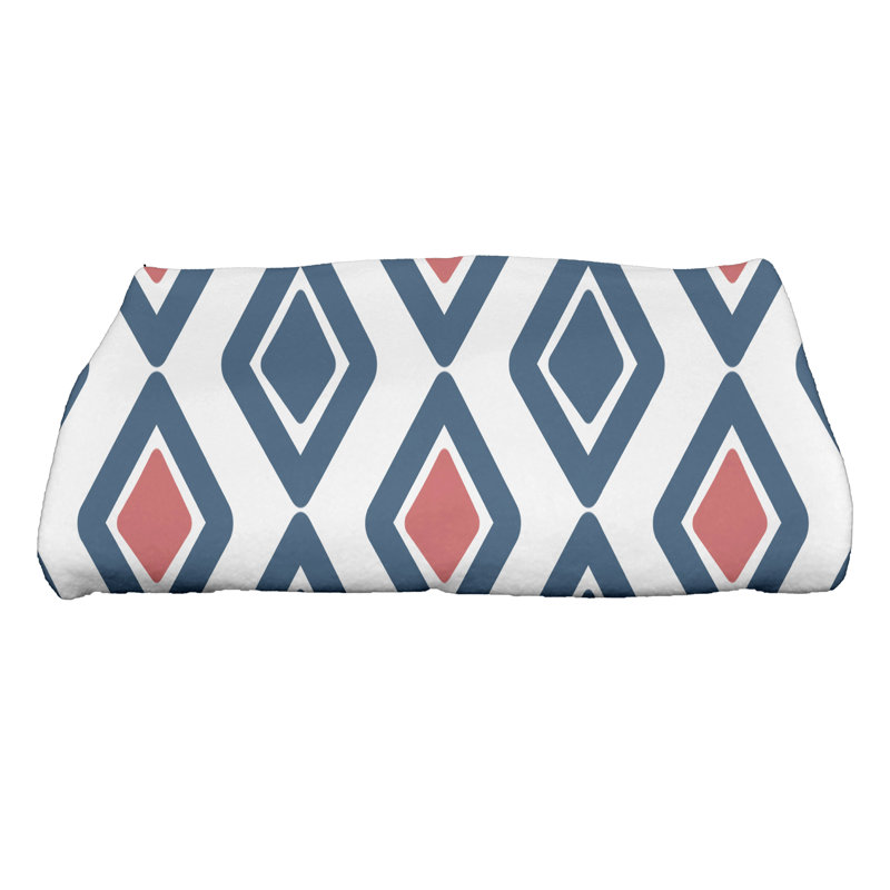 Malcho Bath Towel, Navy Blue