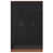 Walnut/Gloss Black