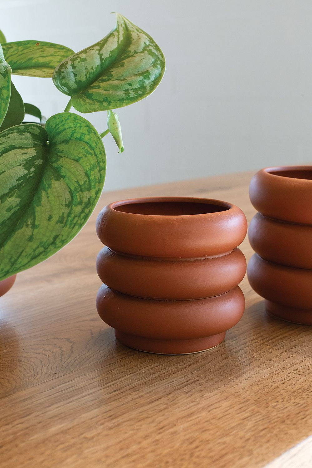 Tarus 5" Ceramic Pot Planter, 4" H x 4.5" W x 4" D