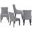 Tufted Upholstered Gray Dining  Chair -1156578418