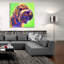 Red Barrel Studio «Freddy» par Dawg Painter, art mural en verre acrylique ACR-44448-1780685619