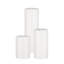 Ensemble de 120 photophores cylindriques transparents et vases en verre, bougies piliers pour centres de table de mariage, blanc
