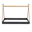 Lit double pleine grandeur avec structure triangulaire