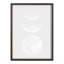 Art mural en verre Mod Moon It's Just a Phase par The Creative Bunch Studio