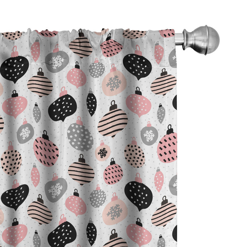 Scandinavian Semi-Sheer Rod Pocket Sliding Panel, 28" x 84"
