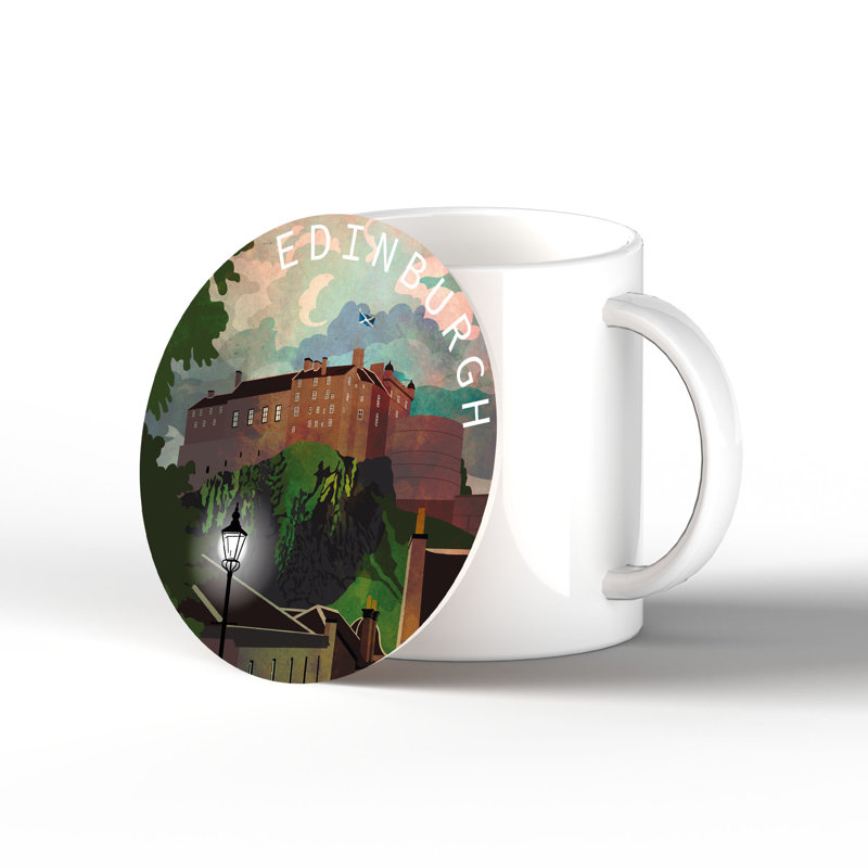 Ceramic Round 1 Piece Coaster