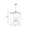 Dianna 4 - Light Chandelier-893921093-817122056-893921095