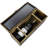 Solid Wood Single Wine Bottle Box Carrier Case
