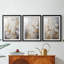 FLORAL Series CCCCXXI - Impression encadrée sur mesure de qualité supérieure - 3 pièces-1920043853-1920043852