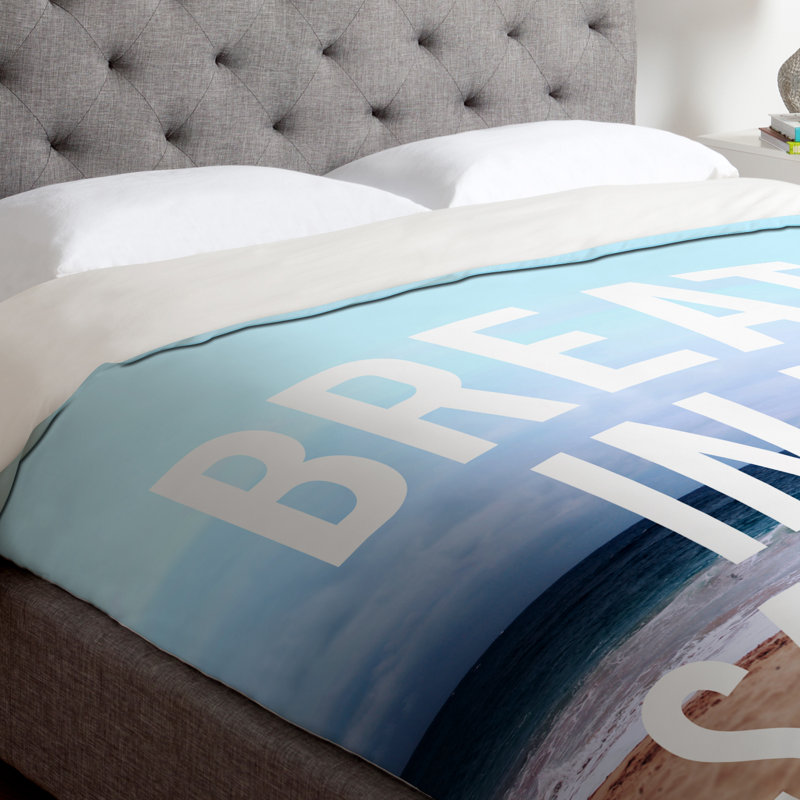 Leah Flores Modern & Contemporary Polyester Duvet Cover, Queen, Lightweight