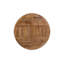 Jainiya Outdoor Round Teak Chat Table