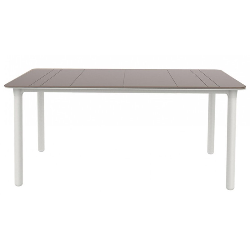 Noa Rectangular Outdoor Dining Table , 62.99'' in. W 35.43'' in. D, Chocolate