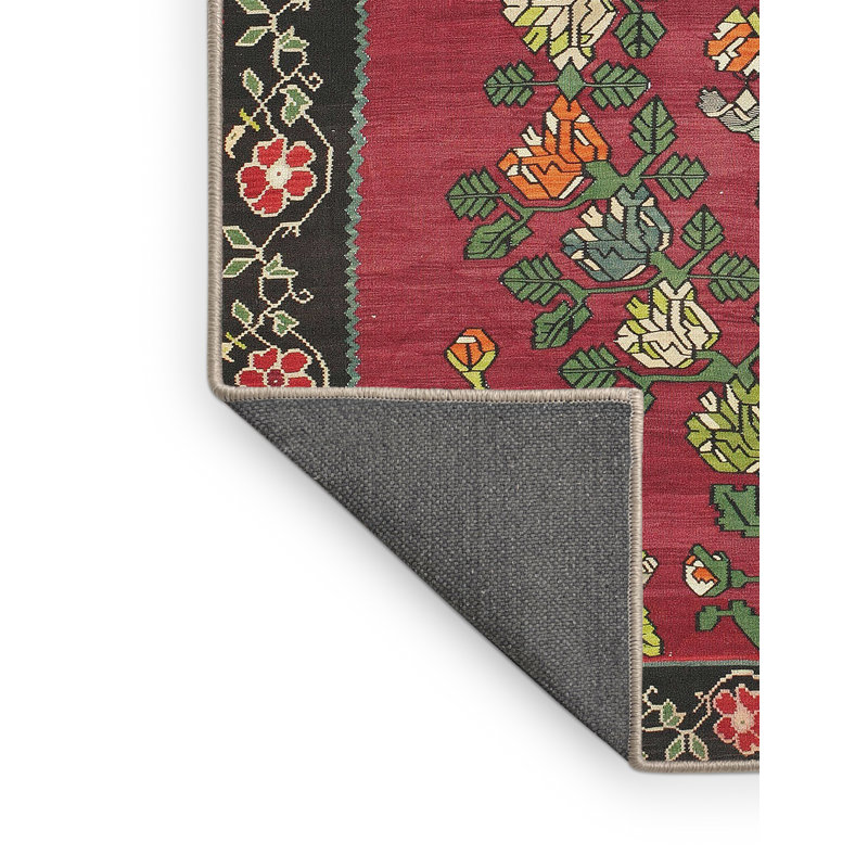 Tapis rouge à motif sud-ouest, Rectangle 5 pi x 8 pi