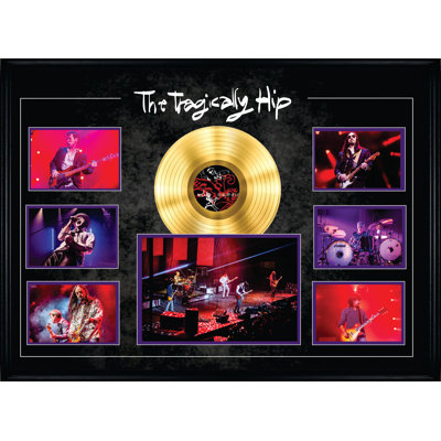 Collage de concert encadré The Hip Tragically Hip